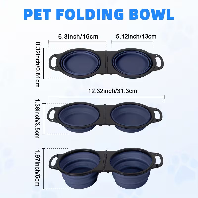 Comedero y bebedero portátil