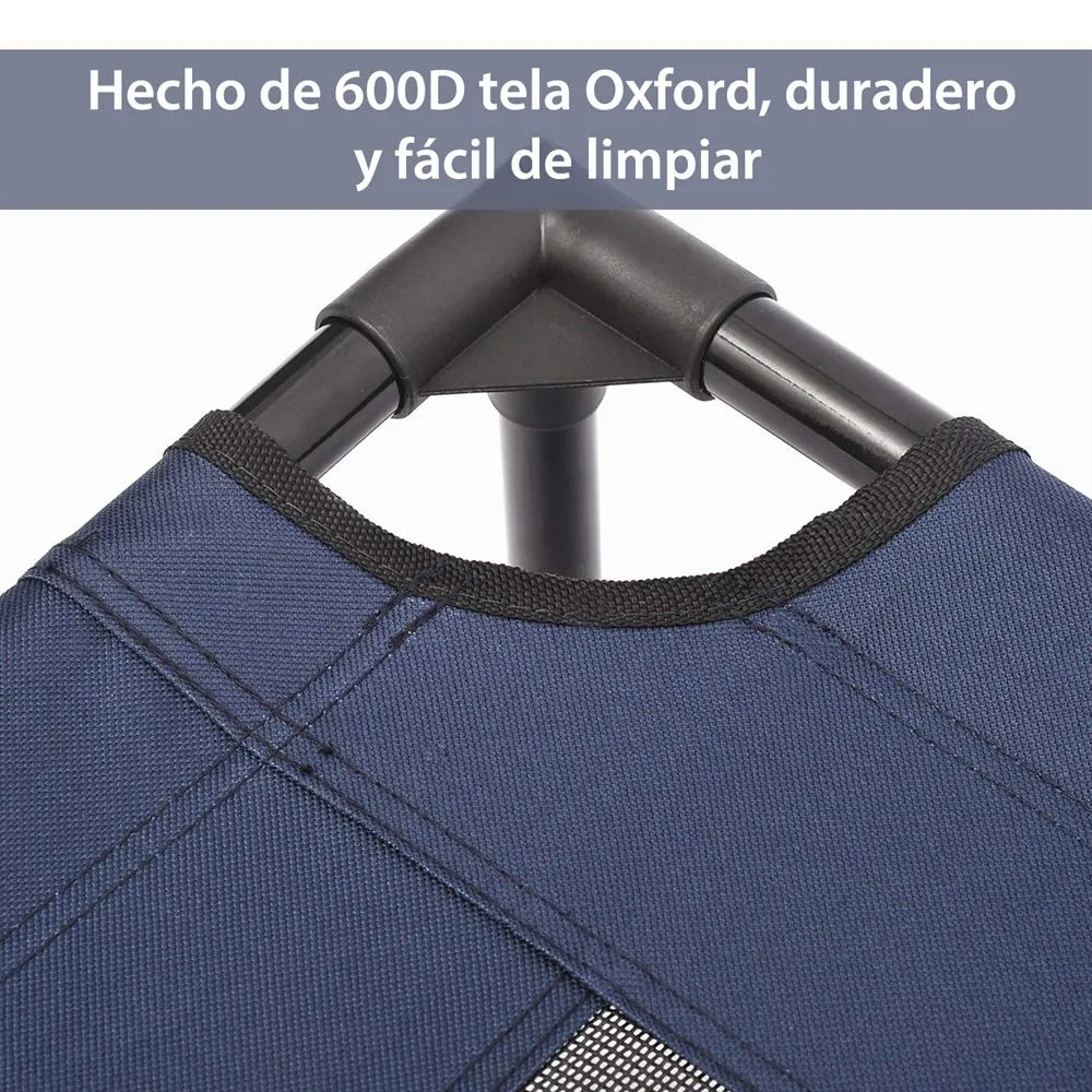 Cama Elevada Perros con Malla Transpirable