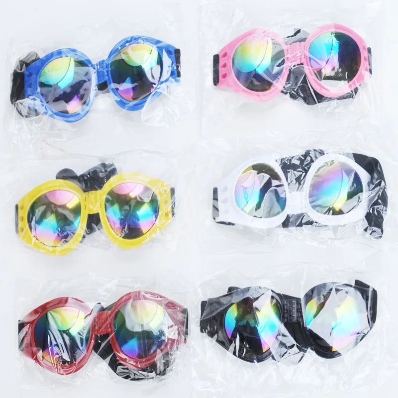 Gafas de sol acolchadas ajustables para perros