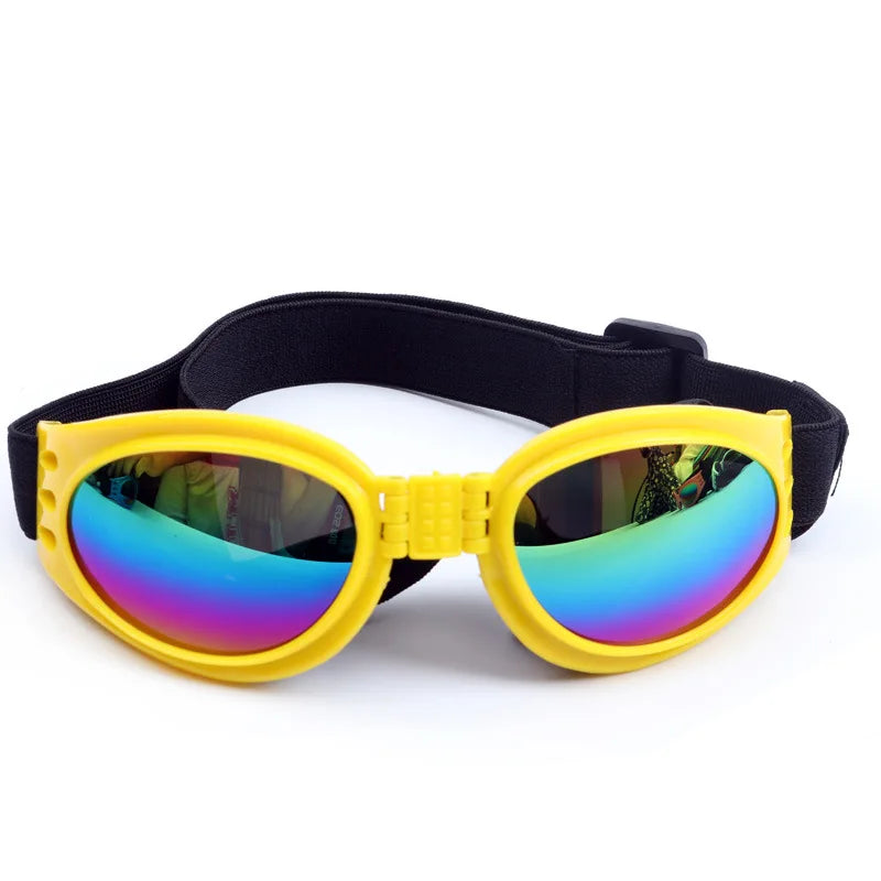 Gafas de sol acolchadas ajustables para perros
