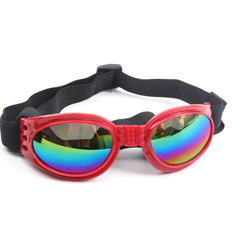 Gafas de sol acolchadas ajustables para perros
