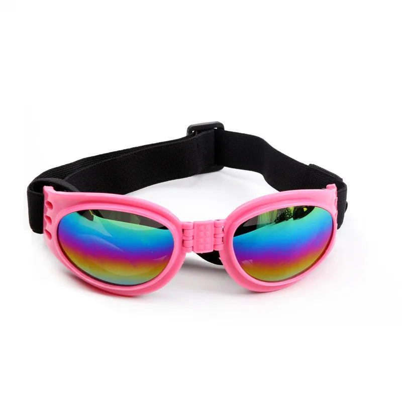 Gafas de sol acolchadas ajustables para perros