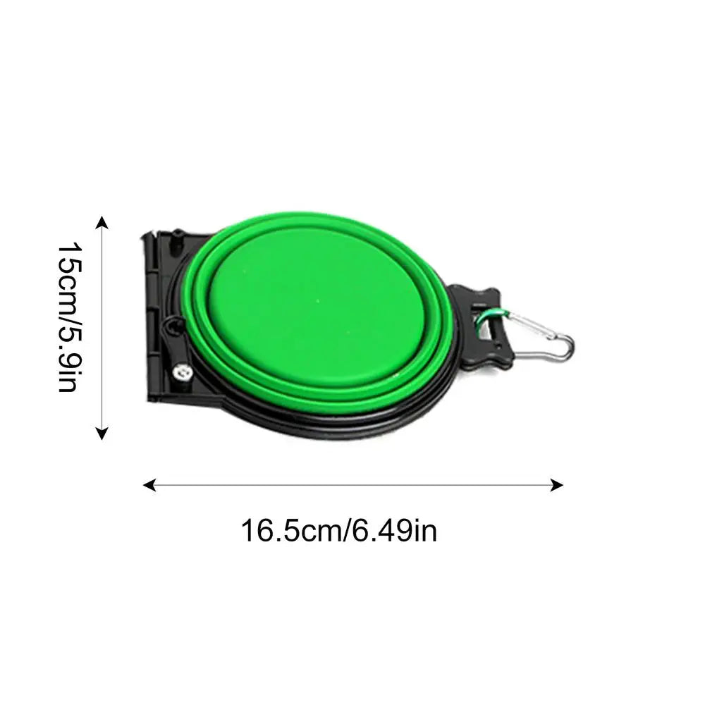 Cuenco Plegable Doble para Mascotas
