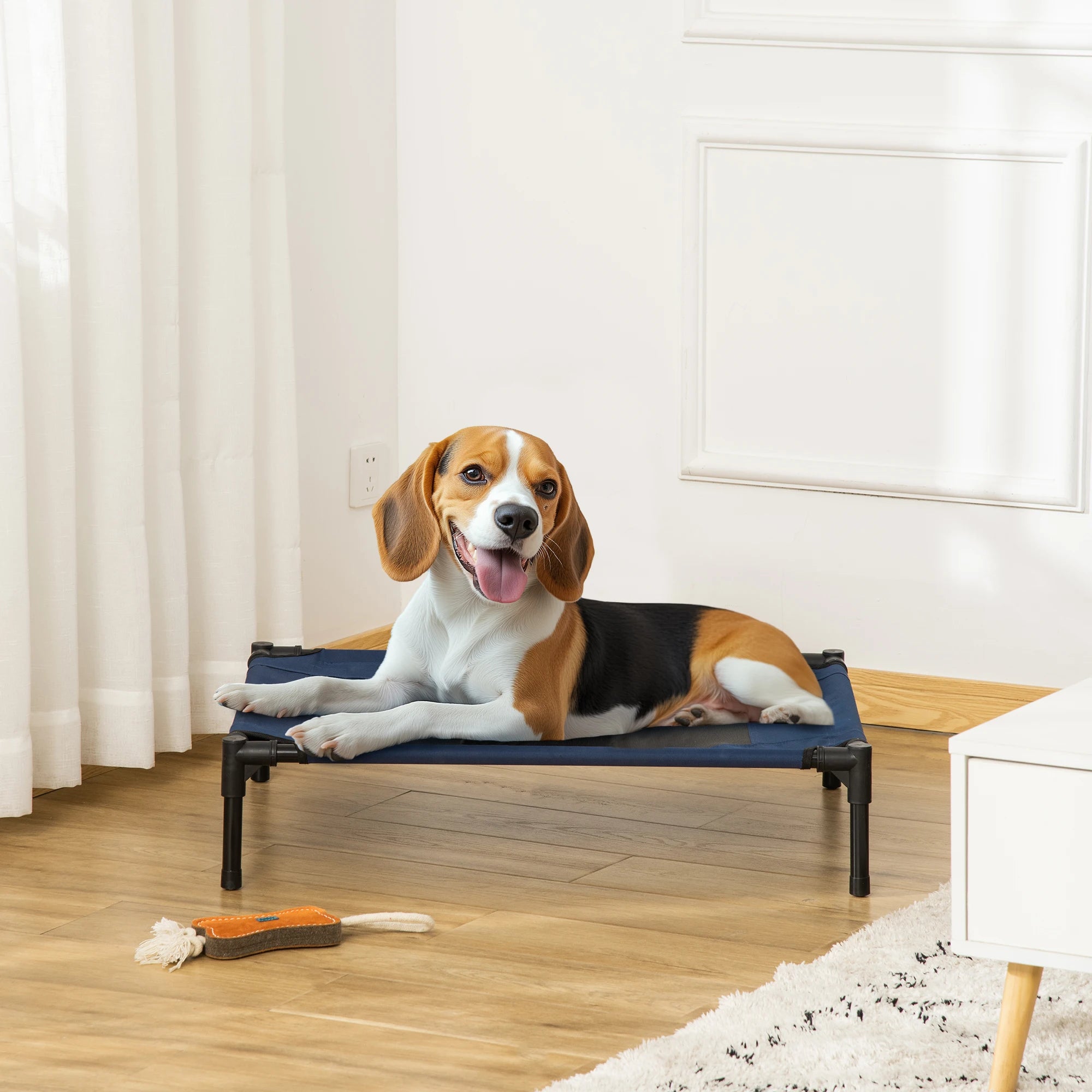 Cama Elevada Perros con Malla Transpirable