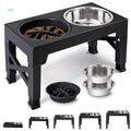 Comedero Elevado Ajustable con Sistema Slow Feeding