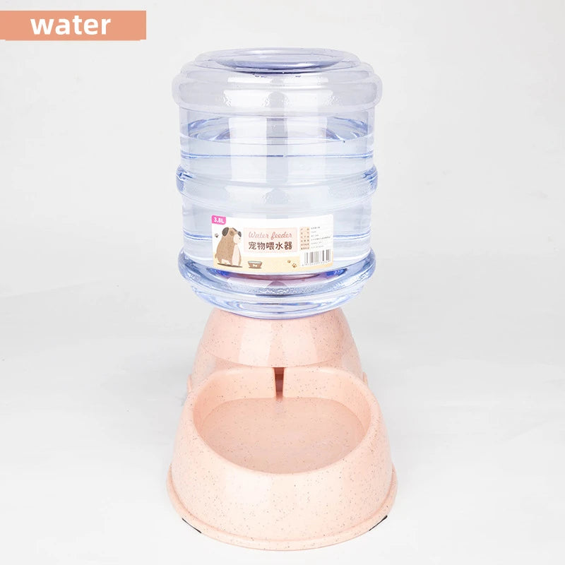Botella portátil con comedero