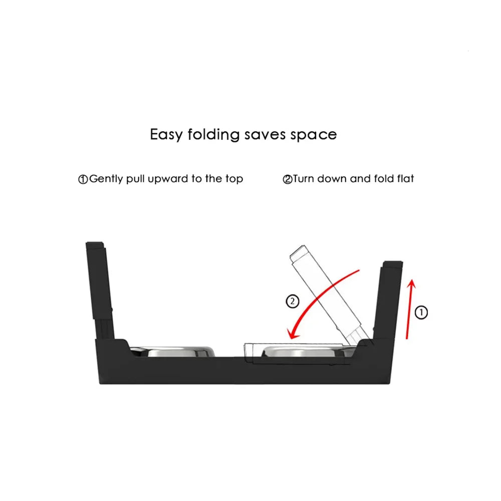 Comedero Elevado Ajustable con Sistema Slow Feeding