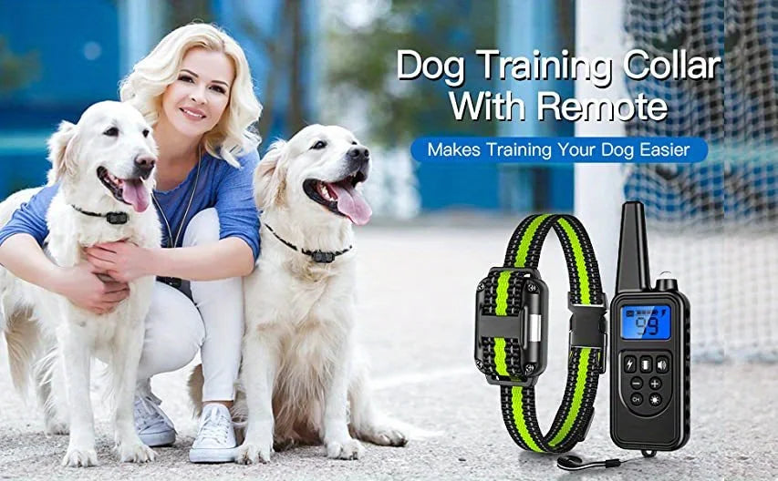 Collar de Entrenamiento Eléctrico para Perros