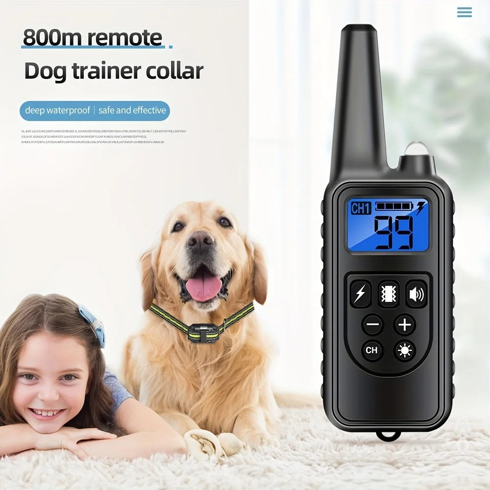 Collar de Entrenamiento Eléctrico para Perros